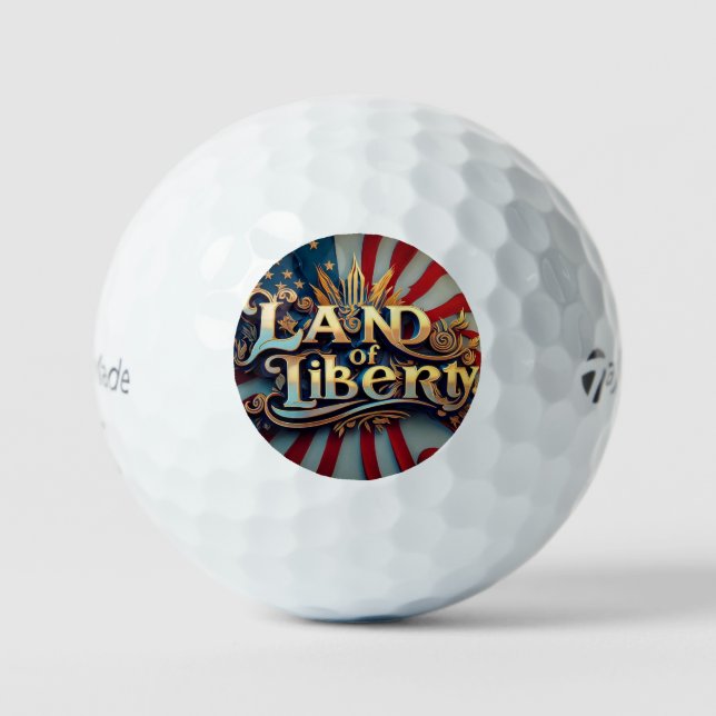 "Liberty's Shining Star" Golfball (Vorderseite)