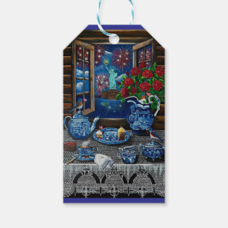 Libertys Teestundenfreude! Geschenkanhänger