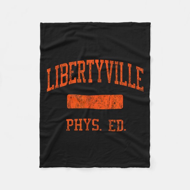Libertyville High School Hs Libertyville Il Physik Fleecedecke (Vorderseite)