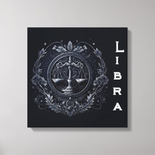 Libra - 23. September bis 22. Oktober Leinwanddruck