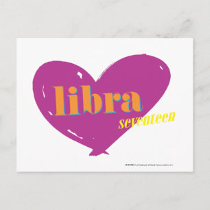 Libra 2 postkarte