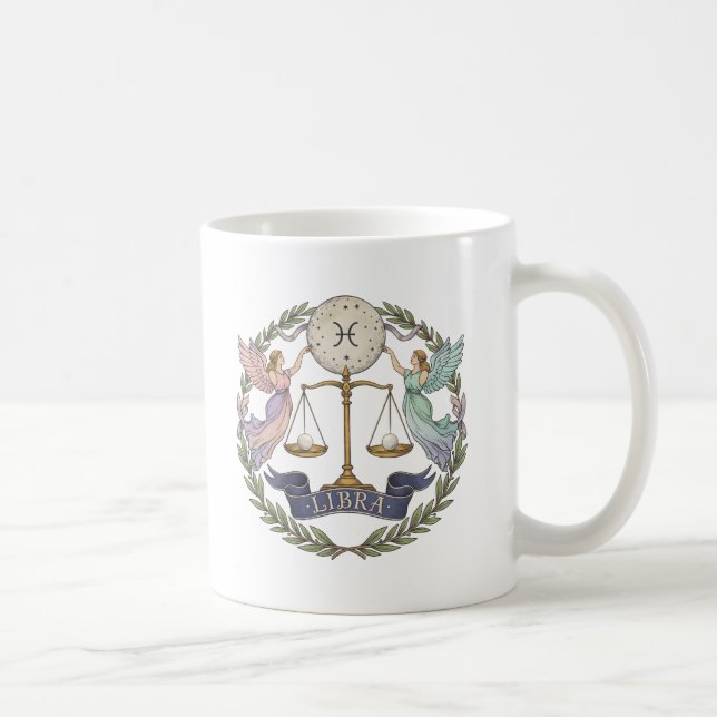 Libra Angelic Libra Coffee Cup Kaffeetasse (Rechts)