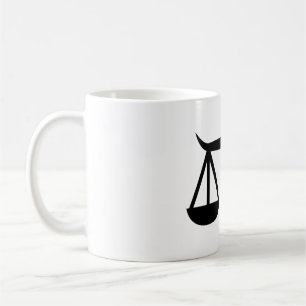Libra Astrologisches Symbol Zeichen 6 Kaffeetasse