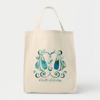 Libra Astrology Grocery Tote Bag Tragetasche
