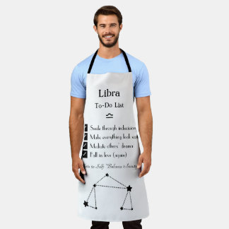 Libra - Aufgabenliste Schürze