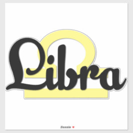 Libra Aufkleber