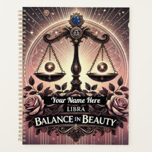 Libra "Balance in Schönheit" Planer