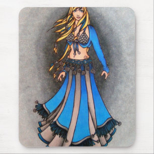 Libra Belly Dancer Mousepad