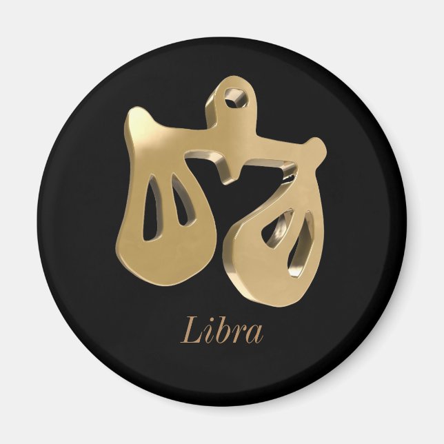 Libra, Bilancia Magnet (Vorne)