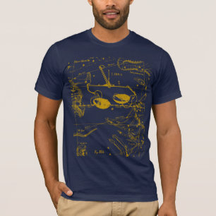 Libra Constellation Hevelius 1690 Gravierstil T-Shirt