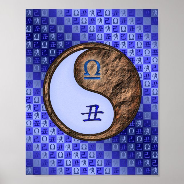 Libra & Earth Ox Poster (Vorne)