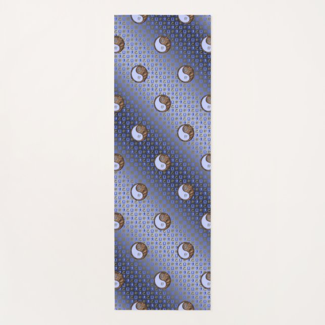 Libra & Earth Rabbit Yogamatte (Vorderseite)