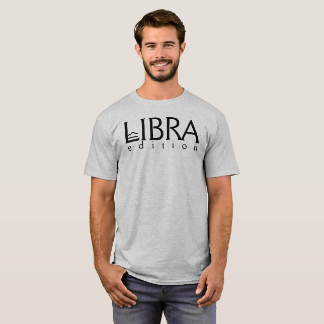 Libra Edition mit Symbol-T - Shirt (Vorne ganz)