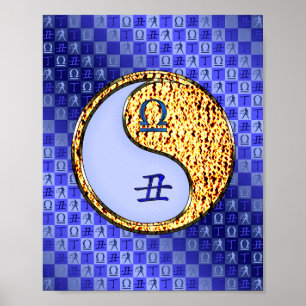 Libra & Fire Ox Poster