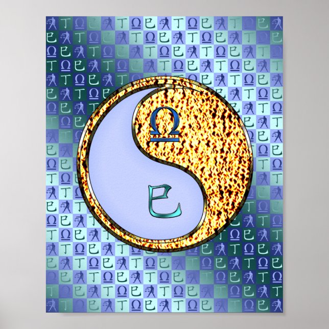 Libra & Fire Snake Poster (Vorne)