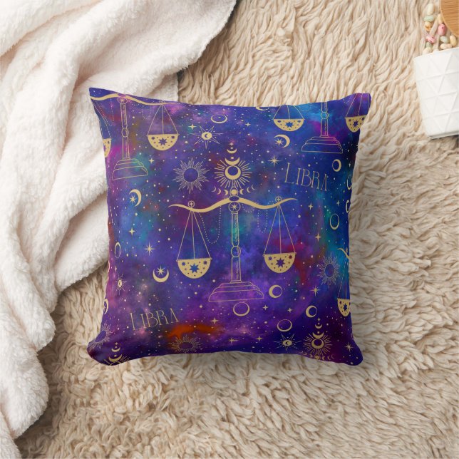 Libra Galaxy Throw Kissen (Decke)
