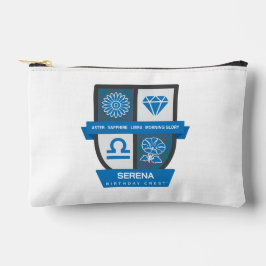Libra Geburtstags-Wappen™ für 23.-30. September Zubehörtasche