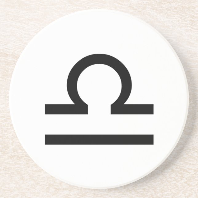 Libra Getränkeuntersetzer (Vorne)