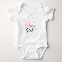 Libra Girl niedlich Astrologie Bodysuit für Babys