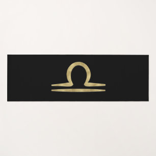 LIBRA Gold September Oktober Geburtstagsastrologie Yogamatte