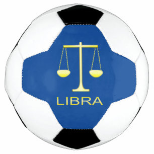 Libra Golden Scales Sign Fußball