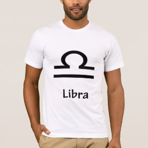 Libra, Horoskop, Symbol, Astrologie T-Shirt