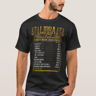 Libra Horoskop Zodiac Fakten Eigenschaften Regeln T-Shirt