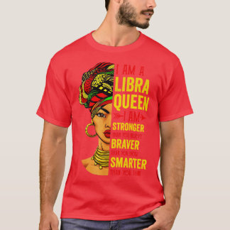 Libra Ich bin ein stärkerer Geburtstag für Libra Z T-Shirt