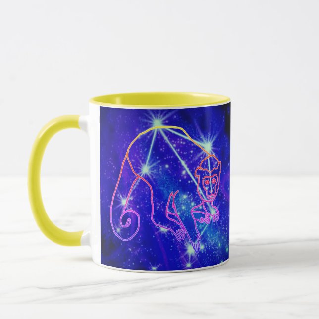 Libra im Jahr des Affen Tasse (Links)