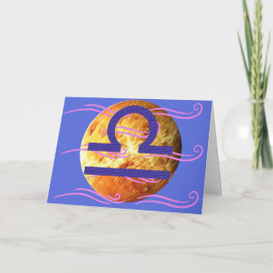 Libra-Karte Karte
