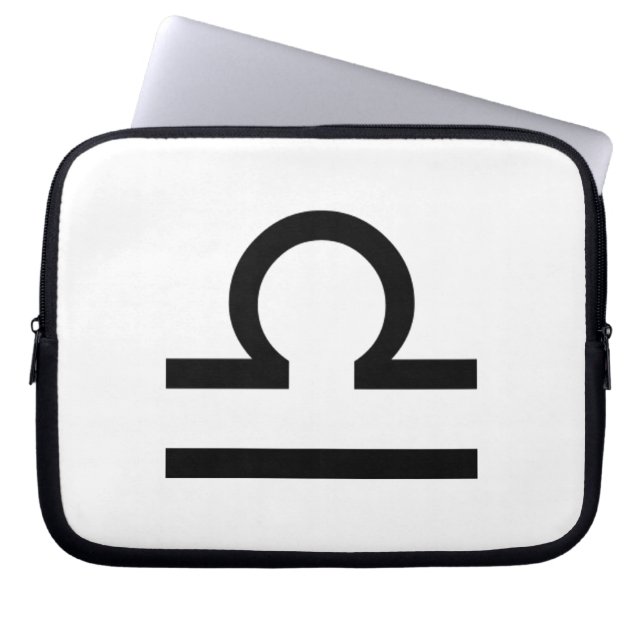 Libra Laptopschutzhülle (Vorderseite)