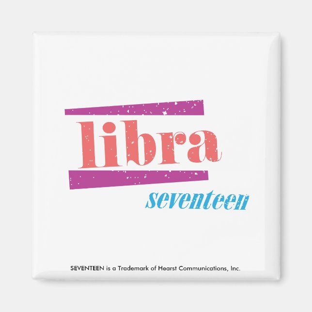 Libra LtPink Magnet (Vorne)