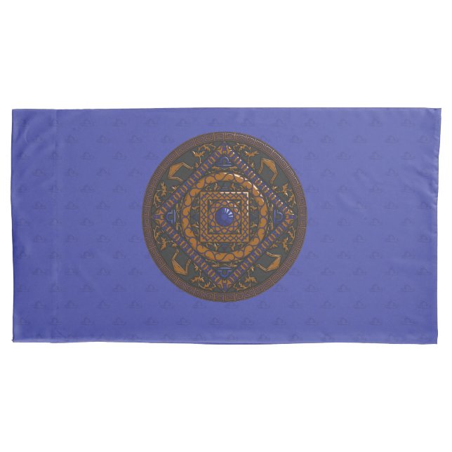 Libra Mandala Pillowcase Kissenbezug (Vorderseite)