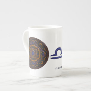 Libra Mandala Spezialität Tasse