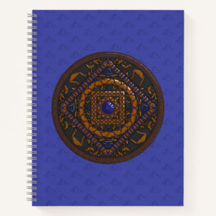 Libra Mandala Spiral Notebook Notizbuch