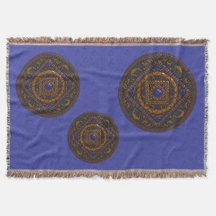 Libra-Mandala-Wurfdecke Decke