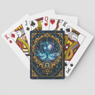 Libra-Medaillon-Spielkarten Spielkarten