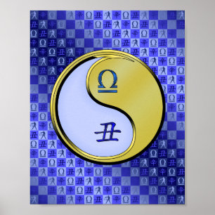 Libra & Metal Ox Poster