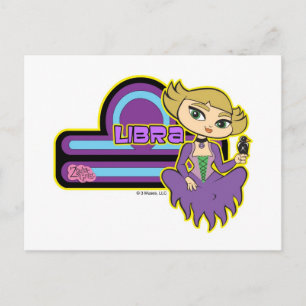 Libra Postkarte