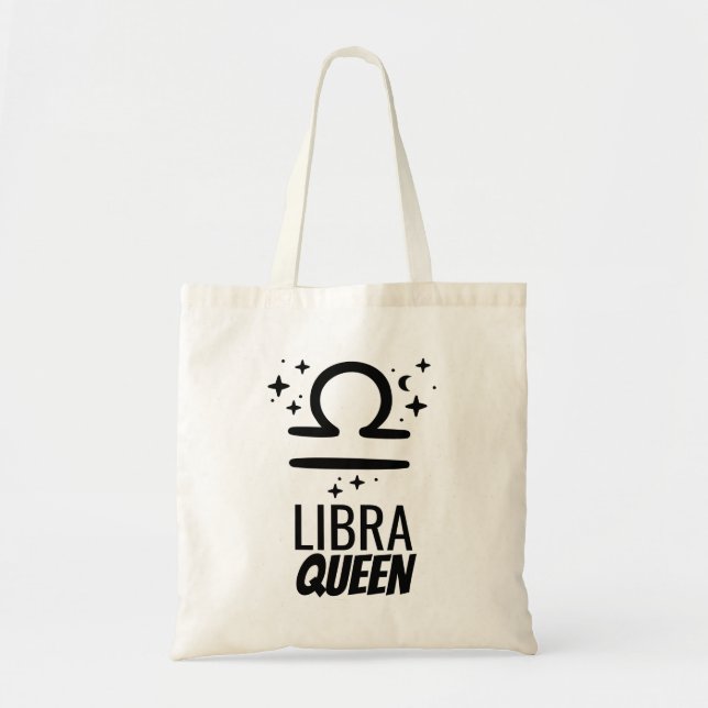 Libra Queen Budget Tote Bag Tragetasche (Vorne)