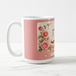 Libra Rose Art Nouveau Tasse