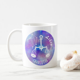 Libra Scales Constellation Stars Geburtsname Kaffeetasse