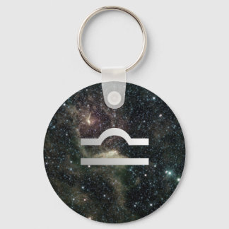 Libra Scales Zodiac Star Sign Universe Schlüsselanhänger