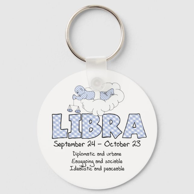 Libra Schlüsselanhänger (Vorderseite)