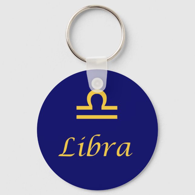 Libra Schlüsselanhänger (Vorderseite)