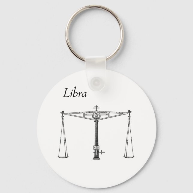 Libra Schlüsselanhänger (Vorderseite)