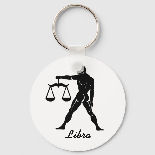 Libra-Schlüsselanhänger Schlüsselanhänger (Vorderseite)