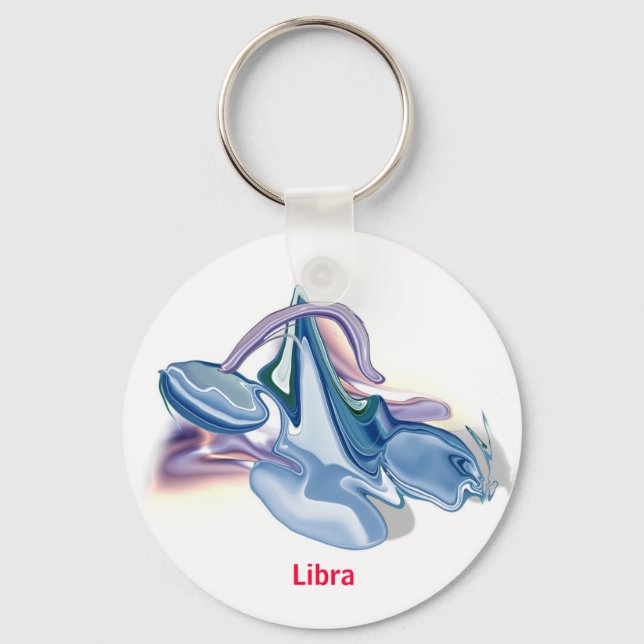 Libra-Schlüsselanhänger Schlüsselanhänger (Vorderseite)