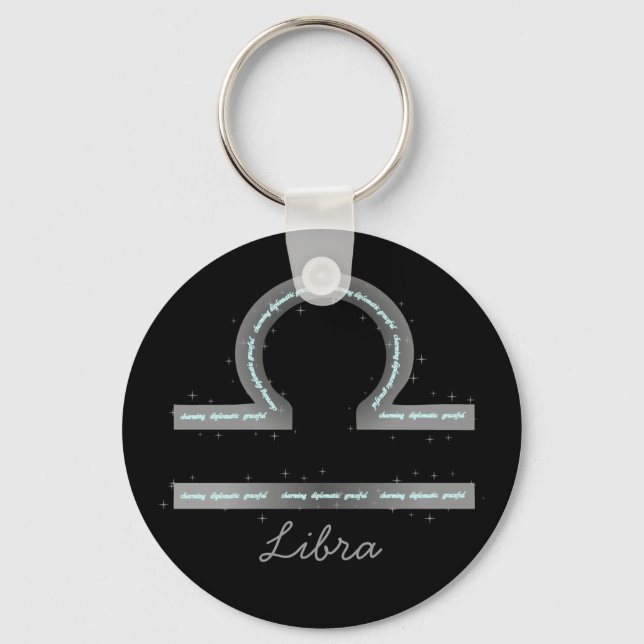 Libra-Schlüsselanhänger Schlüsselanhänger (Vorderseite)