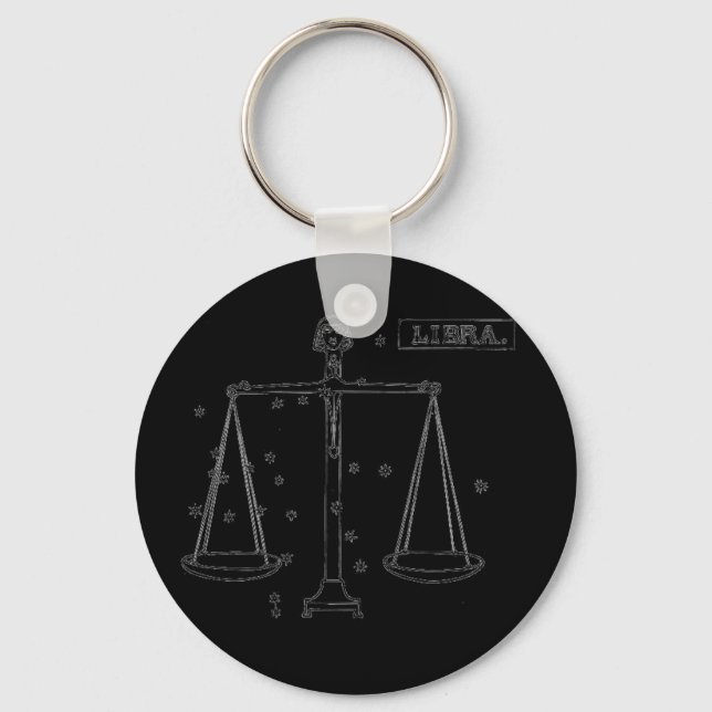 Libra-Schlüsselanhänger Schlüsselanhänger (Vorderseite)